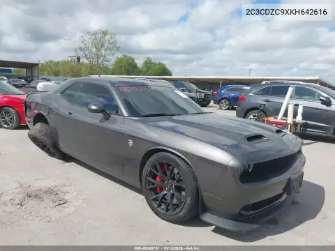 2019 Dodge Challenger Srt Hellcat VIN 2C3CDZC9XKH642616 фото 2