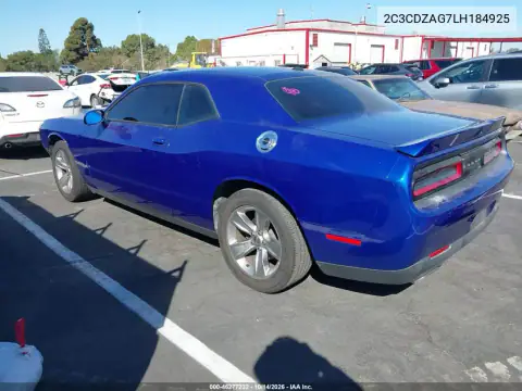 2C3CDZAG7LH184925 — 2020 Dodge Challenger, фото 4 з IAAI, Передня частина справа