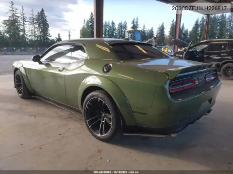 2C3CDZFJ1LH226817 — 2020 Dodge Challenger, ფოტო 4, IAAI, წინა ნაწილი