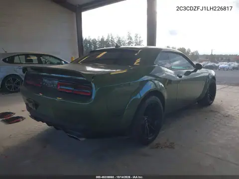 2C3CDZFJ1LH226817 — 2020 Dodge Challenger, ფოტო 5, IAAI, წინა ნაწილი