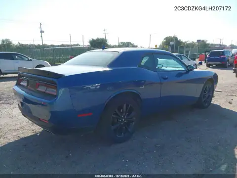 2C3CDZKG4LH207172 — 2020 Dodge Challenger, фото 5 с аукциона IAAI, Задняя часть слева