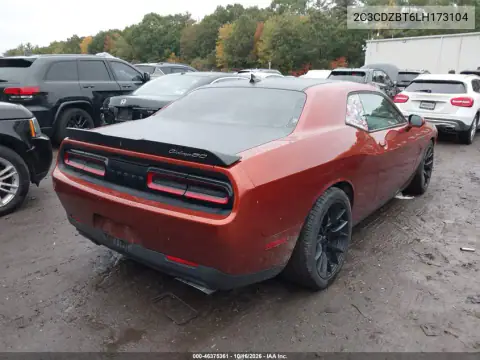 2C3CDZBT6LH173104 — 2020 Dodge Challenger, фото 5 с аукциона IAAI, ПЕРЕДНЯЯ ЧАСТЬ