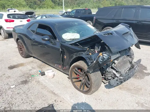 2C3CDZFJ4MH517345 — 2021 Dodge Challenger, Передняя часть (Front End), фото до ремонта
