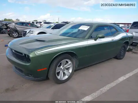 2C3CDZAG1MH546992 — 2021 Dodge Challenger, photo 3 from IAAI 27.10.2026, Rear end