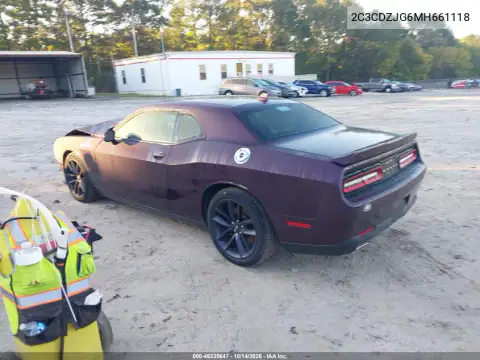 2C3CDZJG6MH661118 — 2021 Dodge Challenger, фото 4 с аукциона IAAI, ПЕРЕДНЯЯ ЧАСТЬ