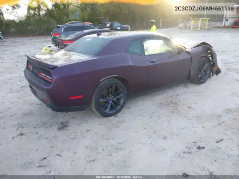 2C3CDZJG6MH661118 — 2021 Dodge Challenger, фото 5 с аукциона IAAI, ПЕРЕДНЯЯ ЧАСТЬ