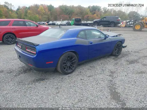 2C3CDZFJ1MH631724 — 2021 Dodge Challenger, фото 5 с аукциона IAAI, ПЕРЕДНЯЯ ЧАСТЬ