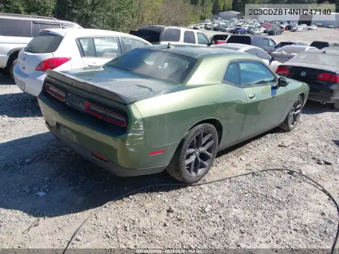 2C3CDZBT4NH247140 — 2022 Dodge Challenger, ფოტო 5, IAAI 27.10.2026, ბუნებრივი ცვეთა
