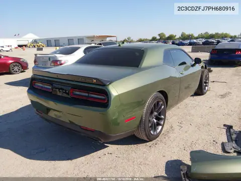 2023 Dodge Challenger R/T Scat Pack VIN 2C3CDZFJ7PH680916 фото 5