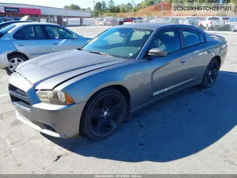 2C3CDXHG7CH287501 — 2012 Dodge Charger, фото 2 с аукциона IAAI 22.10.2026, Естественный износ