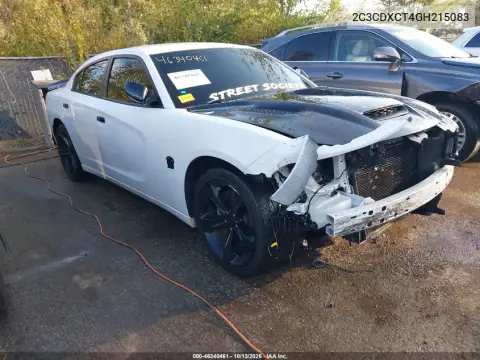 2C3CDXCT4GH215083 Dodge Charger 2016 — повреждение Передняя часть, фото до ремонта