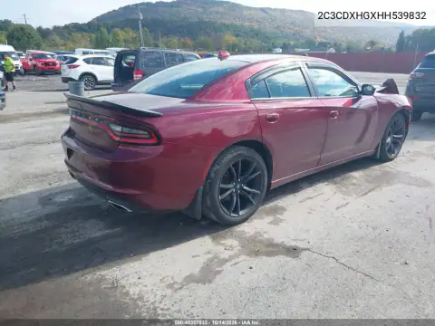 2C3CDXHGXHH539832 — 2017 Dodge Charger, foto 5 de IAAI, Parte delantera