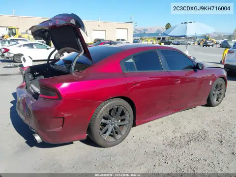 2C3CDXGJ9KH716004 — 2019 Dodge Charger, ფოტო 5, IAAI, წინა და უკანა ნაწილი