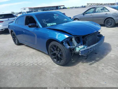 2020 Dodge Charger Sxt Rwd VIN 2C3CDXBG4LH157880 фото 2