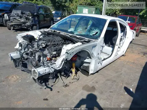 2C3CDXGJ3LH244237 — 2020 Dodge Charger, photo 2 from IAAI, Body style