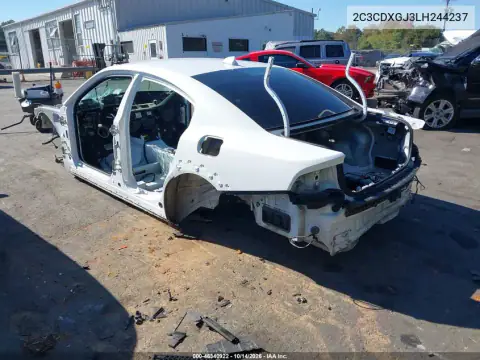 2C3CDXGJ3LH244237 — 2020 Dodge Charger, photo 3 from IAAI, Body style
