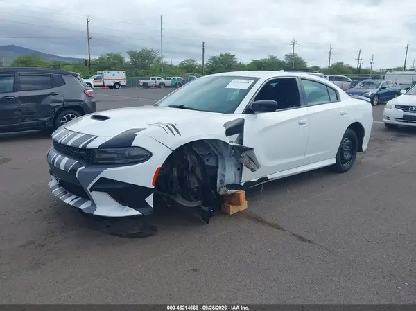 2C3CDXCT1MH675037 — 2021 Dodge Charger, фото 2 с аукциона IAAI, Передняя часть слева
