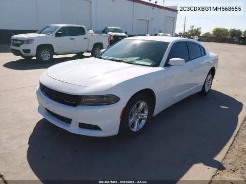 2C3CDXBG1MH568655 — 2021 Dodge Charger, фото 3 с аукциона IAAI 22.10.2026, Естественный износ
