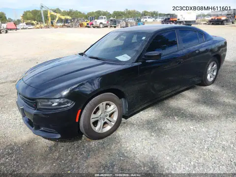 2C3CDXBG8MH611601 — 2021 Dodge Charger, ფოტო 3, IAAI 20.10.2026, ბუნებრივი ცვეთა