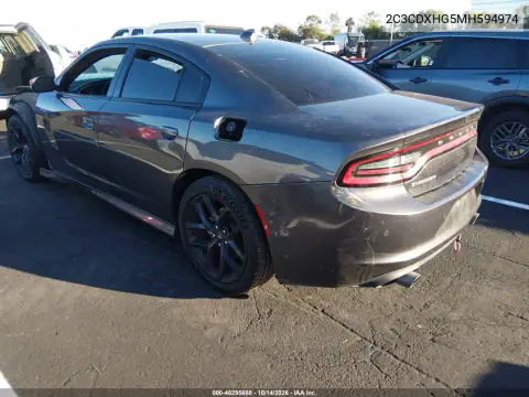 2C3CDXHG5MH594974 — 2021 Dodge Charger, foto 3 de IAAI, Parte delantera
