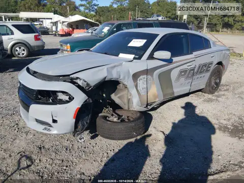 2C3CDXAT0MH684718 — 2021 Dodge Charger, photo 3 from IAAI, Left front