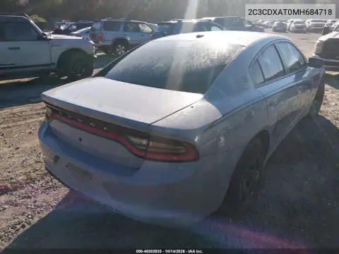 2C3CDXAT0MH684718 — 2021 Dodge Charger, photo 5 from IAAI, Left front