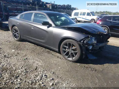 2C3CDXBG0MH678208 — 2021 Dodge Charger, photo 2 from IAAI, Front end