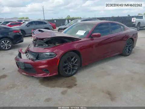 2C3CDXHG1MH602262 — 2021 Dodge Charger, photo 3 from IAAI, Front end