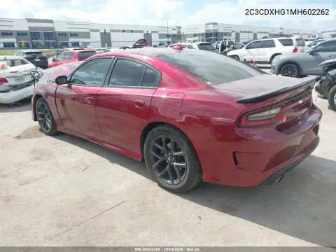 2C3CDXHG1MH602262 — 2021 Dodge Charger, photo 4 from IAAI, Front end