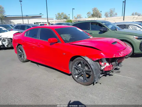 2C3CDXCT4MH603829 — 2021 Dodge Charger, Parte delantera, fotos antes de reparar