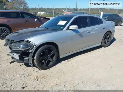 2C3CDXCT0MH587631 — 2021 Dodge Charger, фото 3 з IAAI, Правий бік