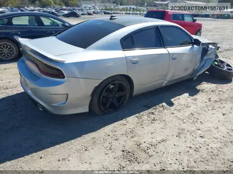 2C3CDXCT0MH587631 — 2021 Dodge Charger, фото 5 з IAAI, Правий бік