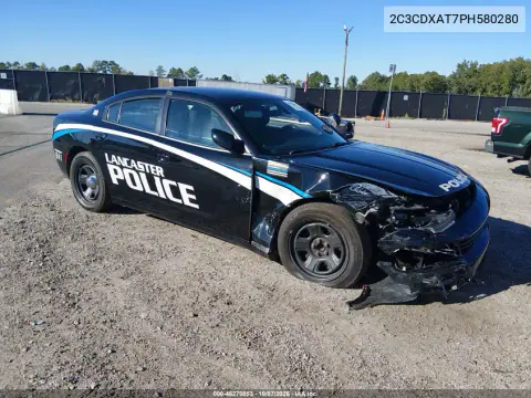 2023 Dodge Charger Police Rwd VIN 2C3CDXAT7PH580280 фото 2