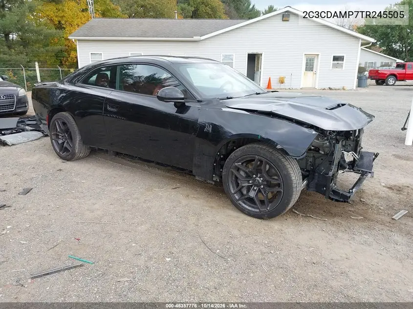 2C3CDAMP7TR245505 — 2026 Dodge Charger, photo 2 from IAAI, Front end