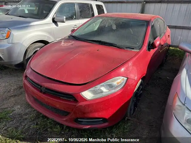 1C3CDFDH9ED924008 — 2014 Dodge Dart Aero, photo 2 from IAAI 14.10.2026, Hail