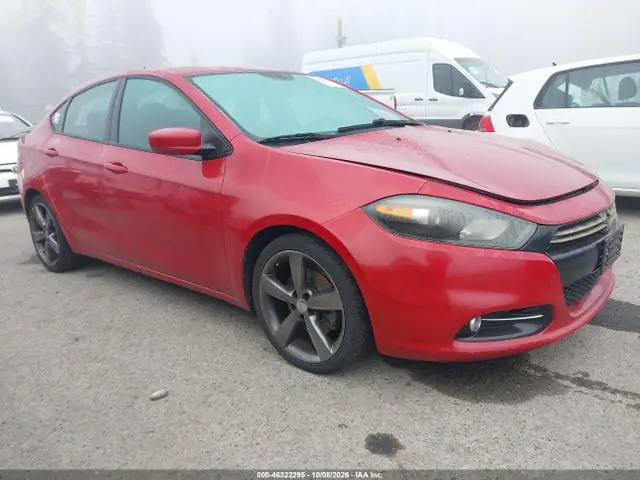 1C3CDFEBXFD302013 — 2015 Dodge DART GT, Естественный износ (Normal Wear & Tear), фото до ремонта