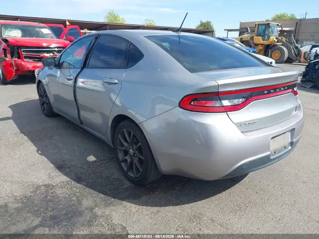 1C3CDFAA6FD152804 — 2015 Dodge DART SE, фото 3 с аукциона IAAI 14.10.2026, Передняя часть