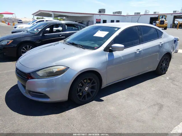 1C3CDFAA5GD606168 — 2016 Dodge DART SE, zdjęcie 2 z IAAI 16.10.2026, Przód