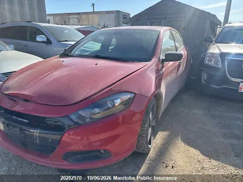 1C3CDFBB9FD407629 — 2015 Dodge DART SXT, фото 2 с аукциона IAAI 20.10.2026, ПЕРЕДНЯЯ ЧАСТЬ