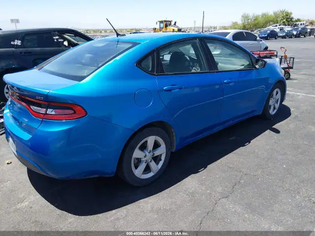 1C3CDFBB8FD432246 — 2015 Dodge DART SXT, фото 4 з IAAI 16.10.2026, Пошкодження рами