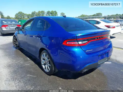 2013 Dodge Dart Rallye VIN 1C3CDFBA3DD107217 фото 4