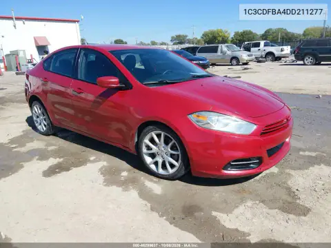 1C3CDFBA4DD211277 — 2013 Dodge DART, Подтопление пресной водой, фото до ремонта