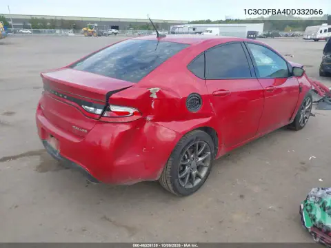 2013 Dodge Dart Sxt VIN 1C3CDFBA4DD332066 фото 4