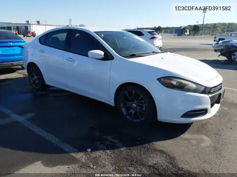 1C3CDFAA3FD391582 — 2015 Dodge DART, Левый бок, фото до ремонта