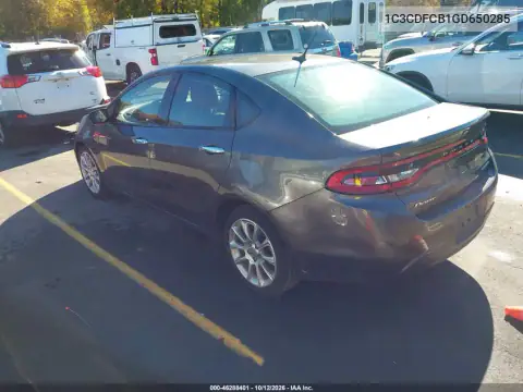 1C3CDFCB1GD650285 — 2016 Dodge DART, ფოტო 4, IAAI, წინა მარჯვენა ნაწილი