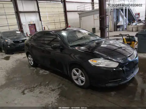 1C3CDFFA9GD820802 — 2016 Dodge DART, Передняя часть, фото до ремонта