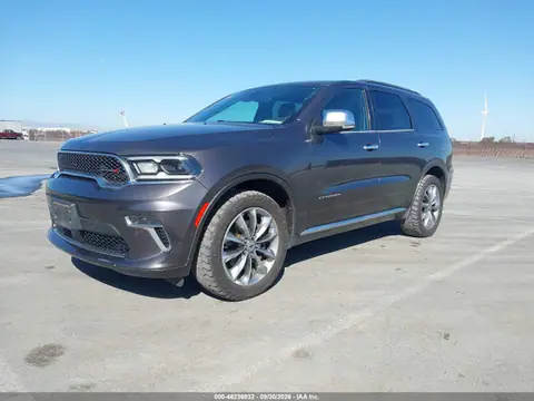 1C4SDJET5MC547243 — 2021 Dodge Durango Citadel AWD, photo 2 from IAAI 22.10.2026, Normal wear