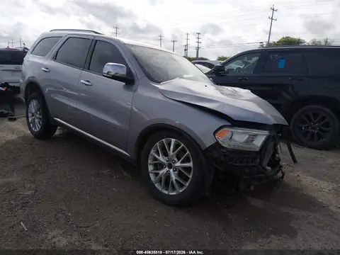 1C4SDJET9EC438592 — 2014 Dodge Durango Citadel, Left front (Left Front), before-repair photos