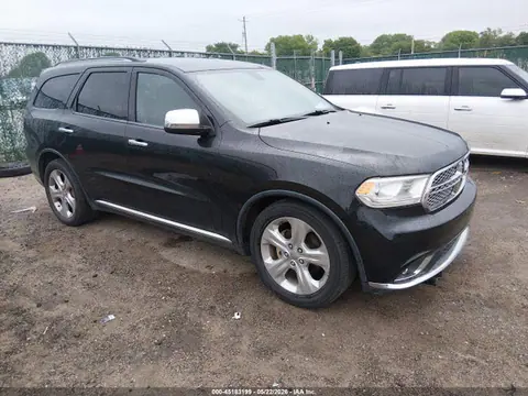 1C4RDHAG3EC590724 — 2014 Dodge Durango SXT, Left rear (Left Rear), before-repair photos