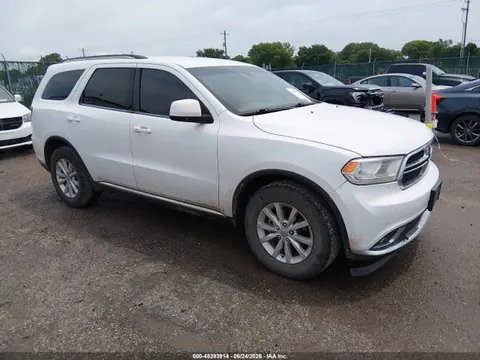 1C4RDJAG2EC599390 — 2014 Dodge Durango SXT, Град (Hail), фото до ремонта